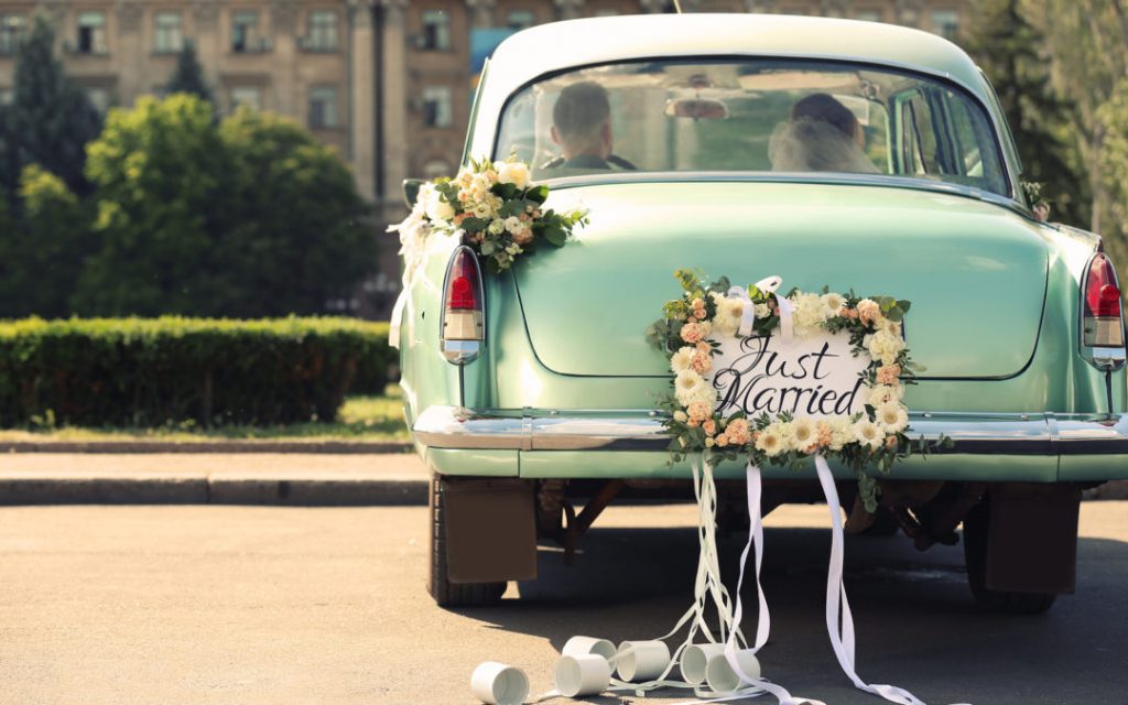 Bridal Car Decor Flowers Singapore | Wedding Car Decoration – JW FLORIST